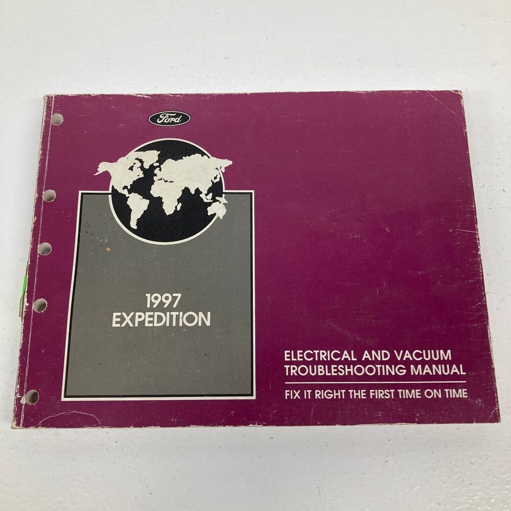 1997 FORD EXPEDITION Electrical & Vacuum Troubleshooting Wiring Service Manual